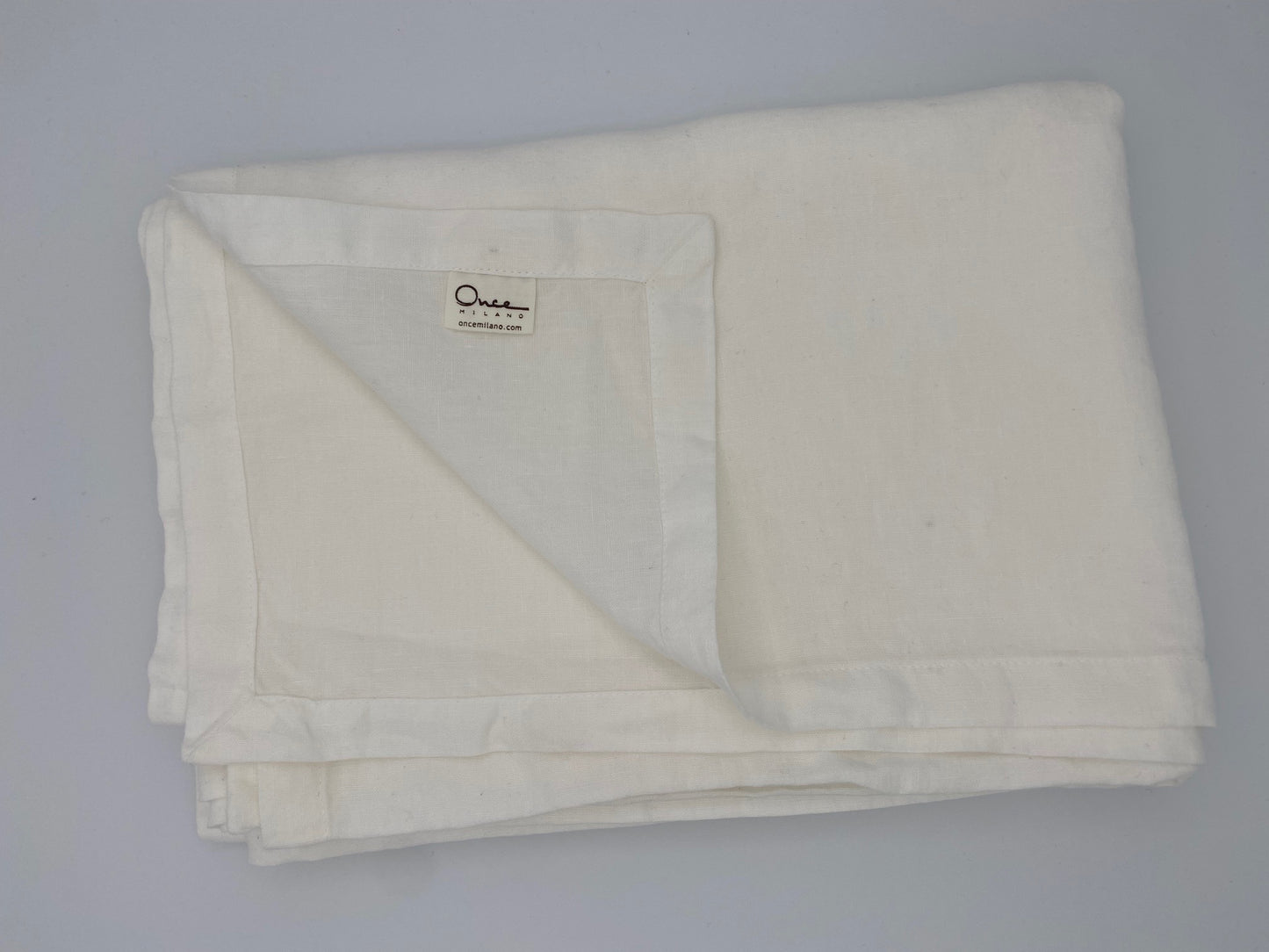 tablecloth with simple hem, sample item