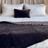 velvet wavy blanket