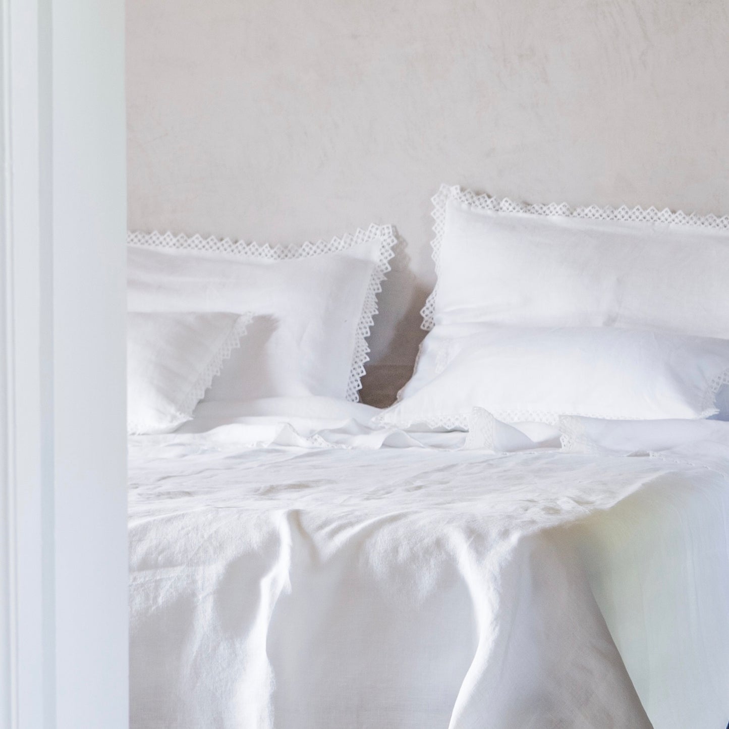 top sheet with macrame - EU sizes