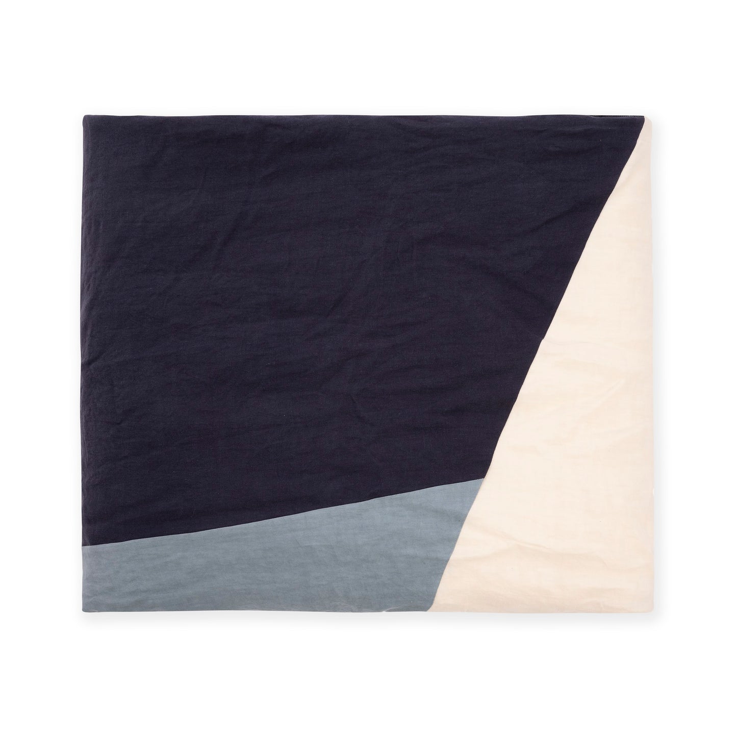 linen blanket patchwork, archive item