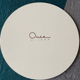 wooden support for removable round placemat covers