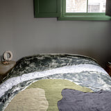 toogood x once milano hand painted quilt