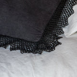 pillowcase with macrame BLACK FRIDAY SALE