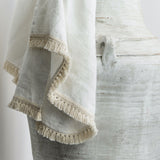 beach towel with short fringe, archive sale
