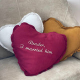 heart cushion