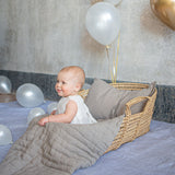 baby wavy blanket, cot size, archive sale