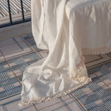 beach towel with short fringe, archive sale