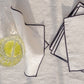 cocktail napkin with rolled hem, set of 4
