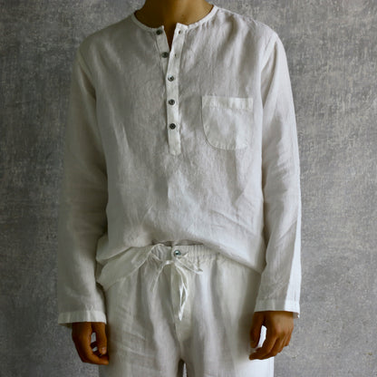 ibiza linen shirt