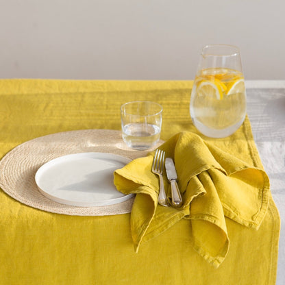 napkins in heavy linen, set of 4