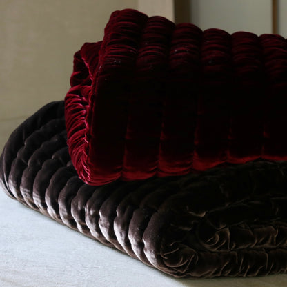 velvet wavy blanket