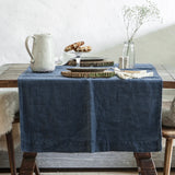 runner in heavy linen