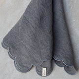 scalloped napkin, set of 4