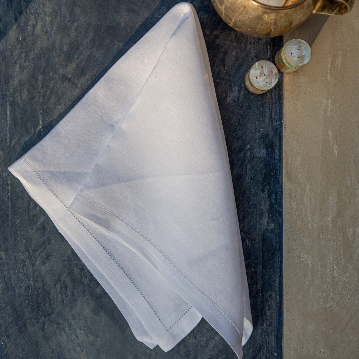 napkin with hemstitch