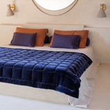cassina x once milano velvet quilt, archive sale