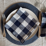 napkins in light linen, set of 4 BLACK FRIDAY SALE