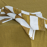 napkin with brick pattern, set of 4