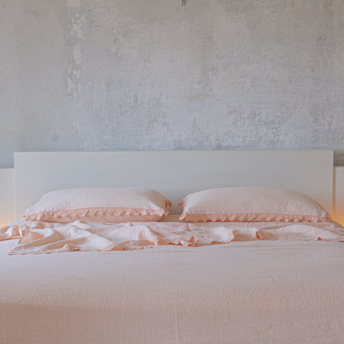 top sheet with sicily lace