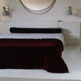 velvet bolster