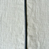 bed cover with contrasting piping in fine upholstery linen, archive sale