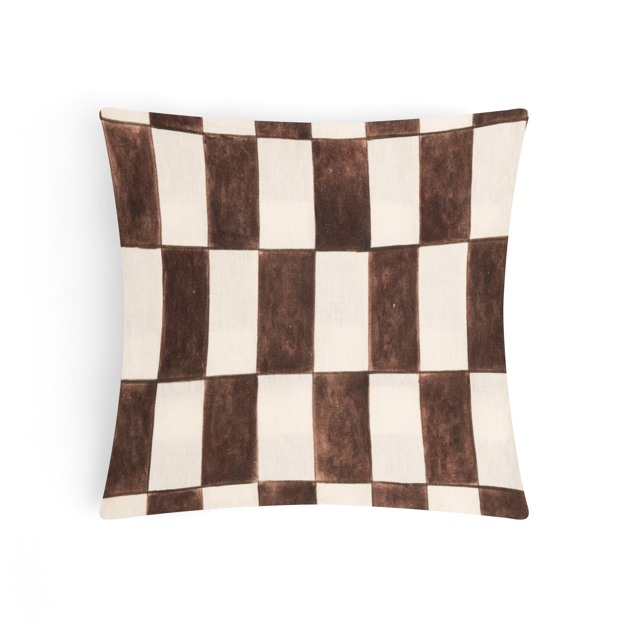 pillowcase and cushion cases with brick pattern