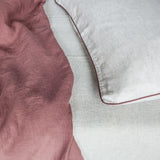 pillowcase with piping BLACK FRIDAY SALE