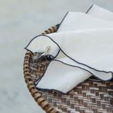 napkin with rolled hem, BLACK FRIDAY SALE