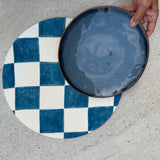 placemat cover with chess pattern, set of 2