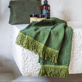 towels with long fringe BLACK FRIDAY SALE