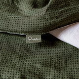 dotted linen blanket