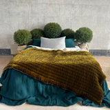 velvet wavy blanket