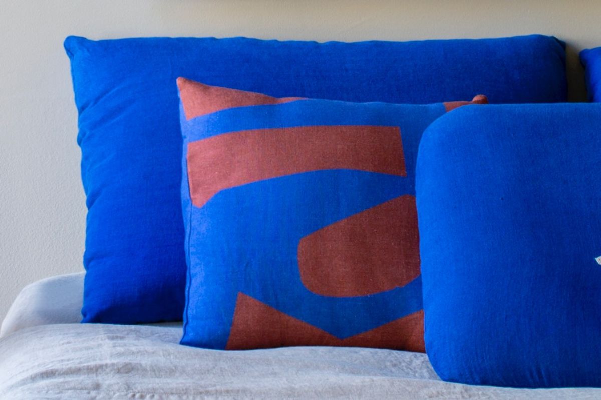 studiopepe x once milano rectangular cushion