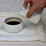 napkin with short fringe, set of 4