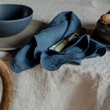 scalloped napkin, set of 4