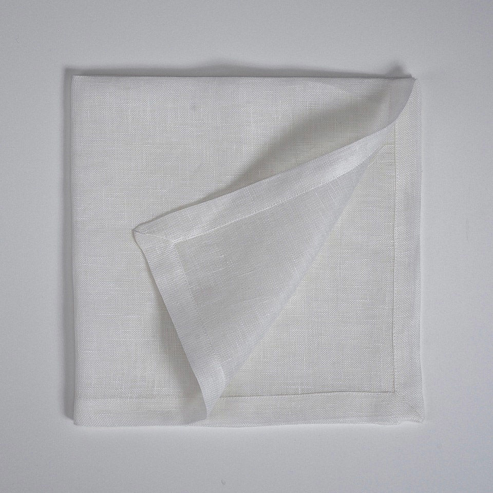 napkin in linen gauze